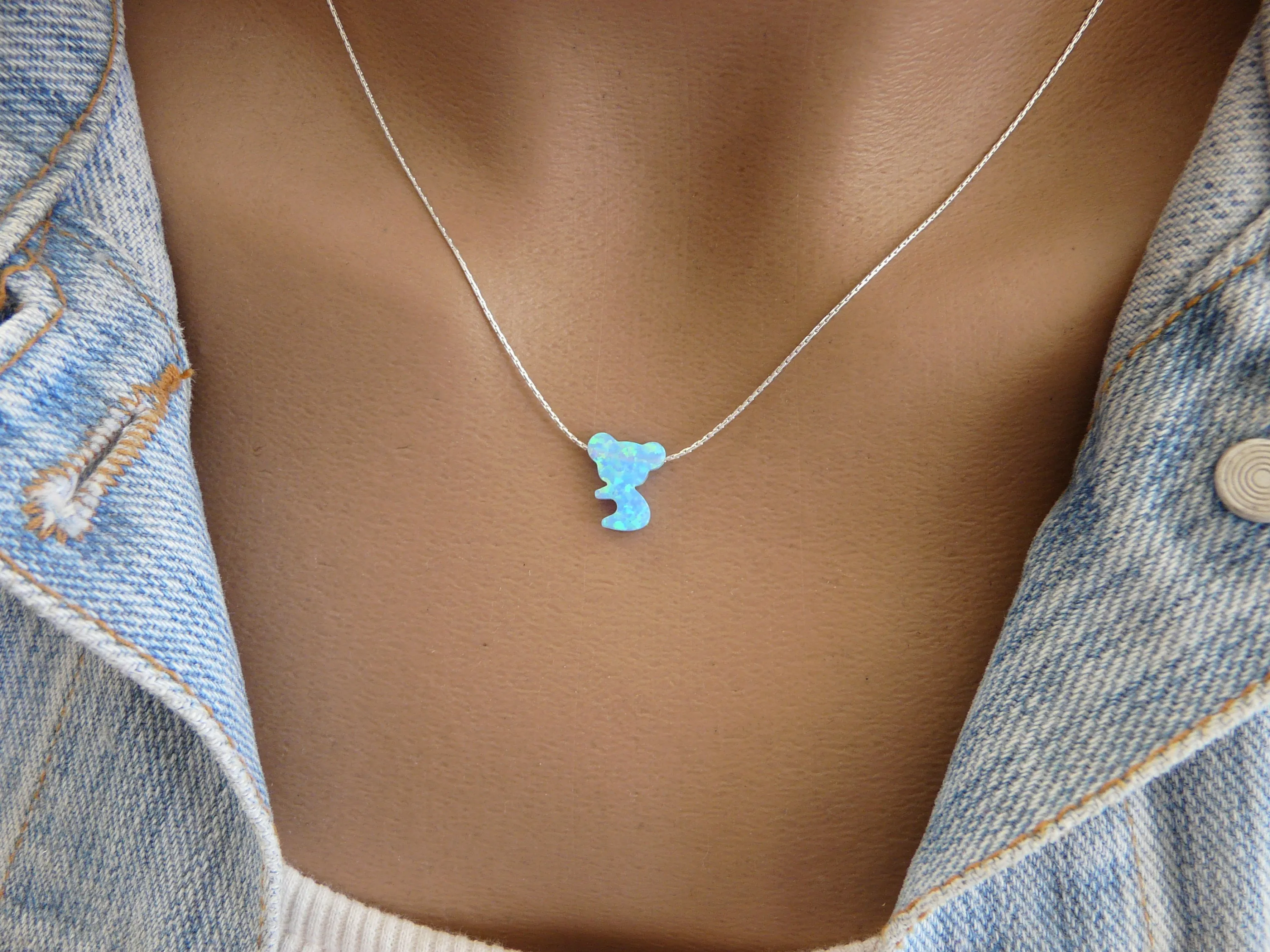 Koala necklace