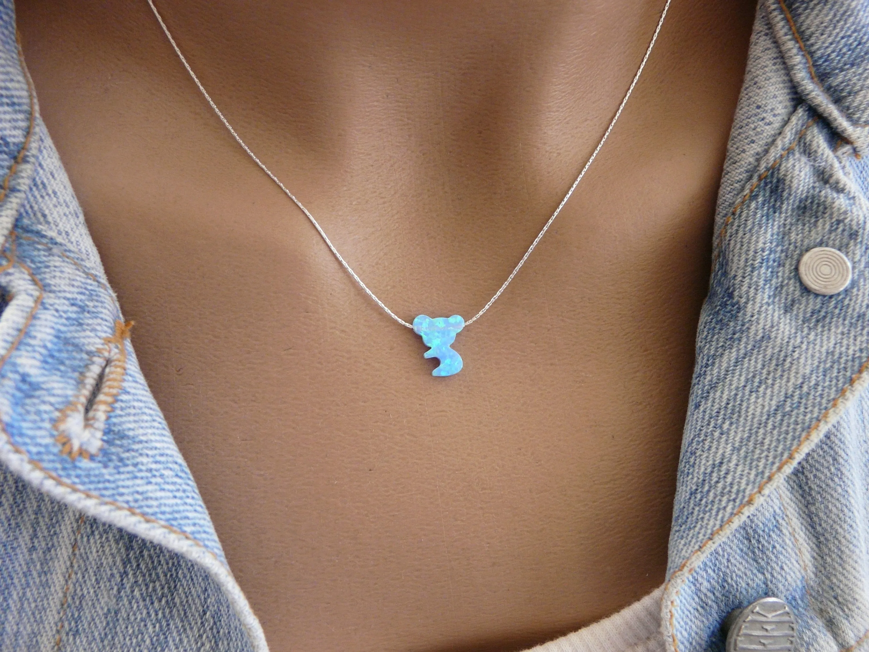 Koala necklace