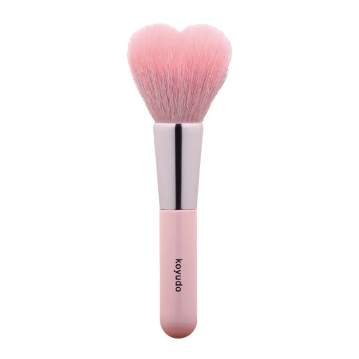 Koyudo H02 Heart-Shaped Cheek Brush (Pink/Pink)