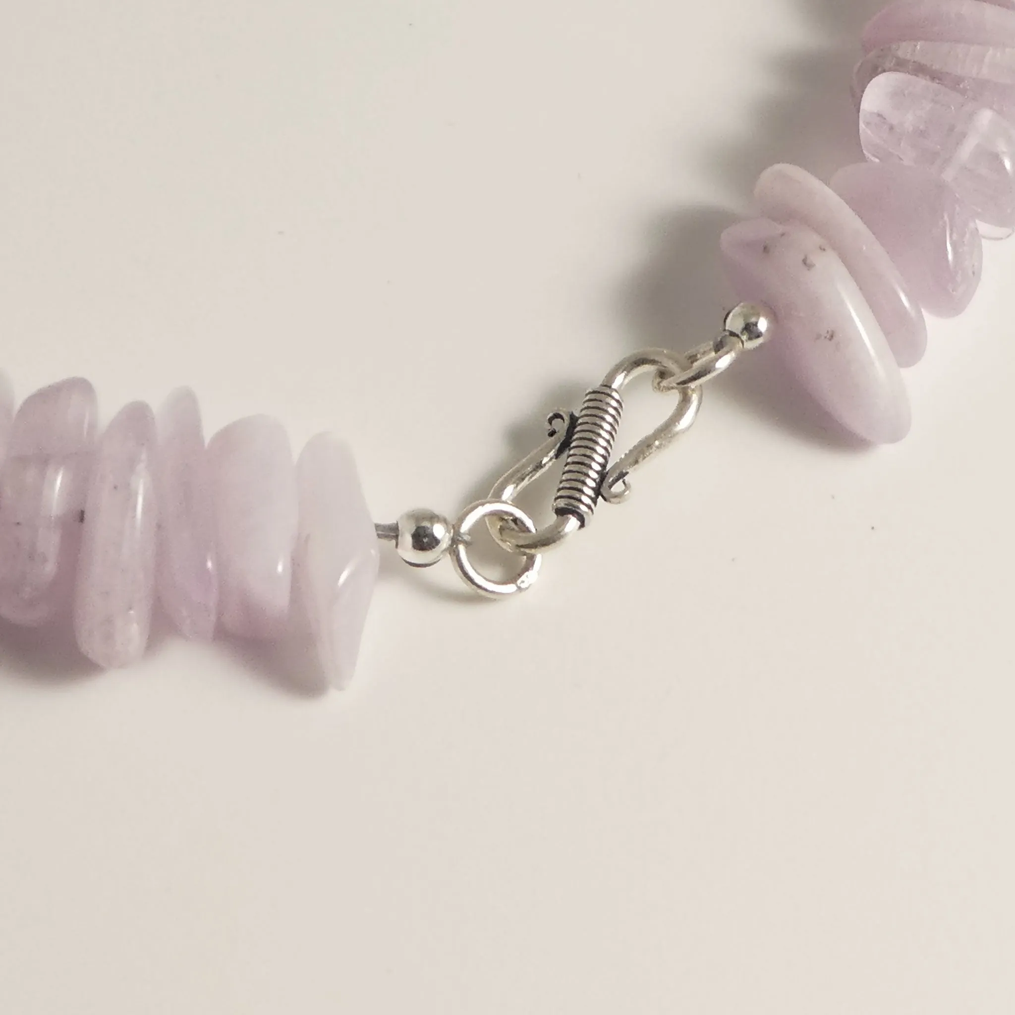 Kunzite Beaded Necklace