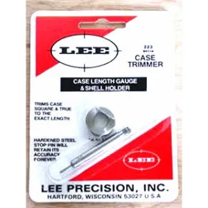 LEE 357 MAG CASE LENGTH GAUGE AND SHELL HOLDER