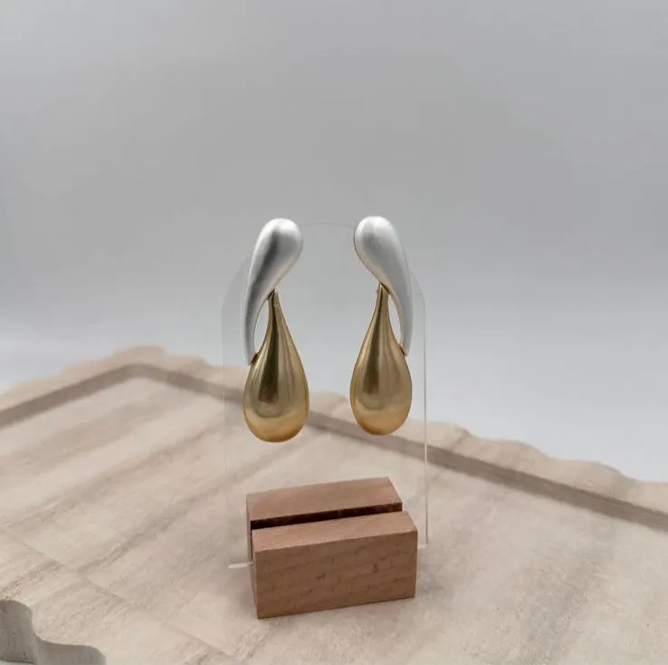 Liquid Luxe Drop Earrings