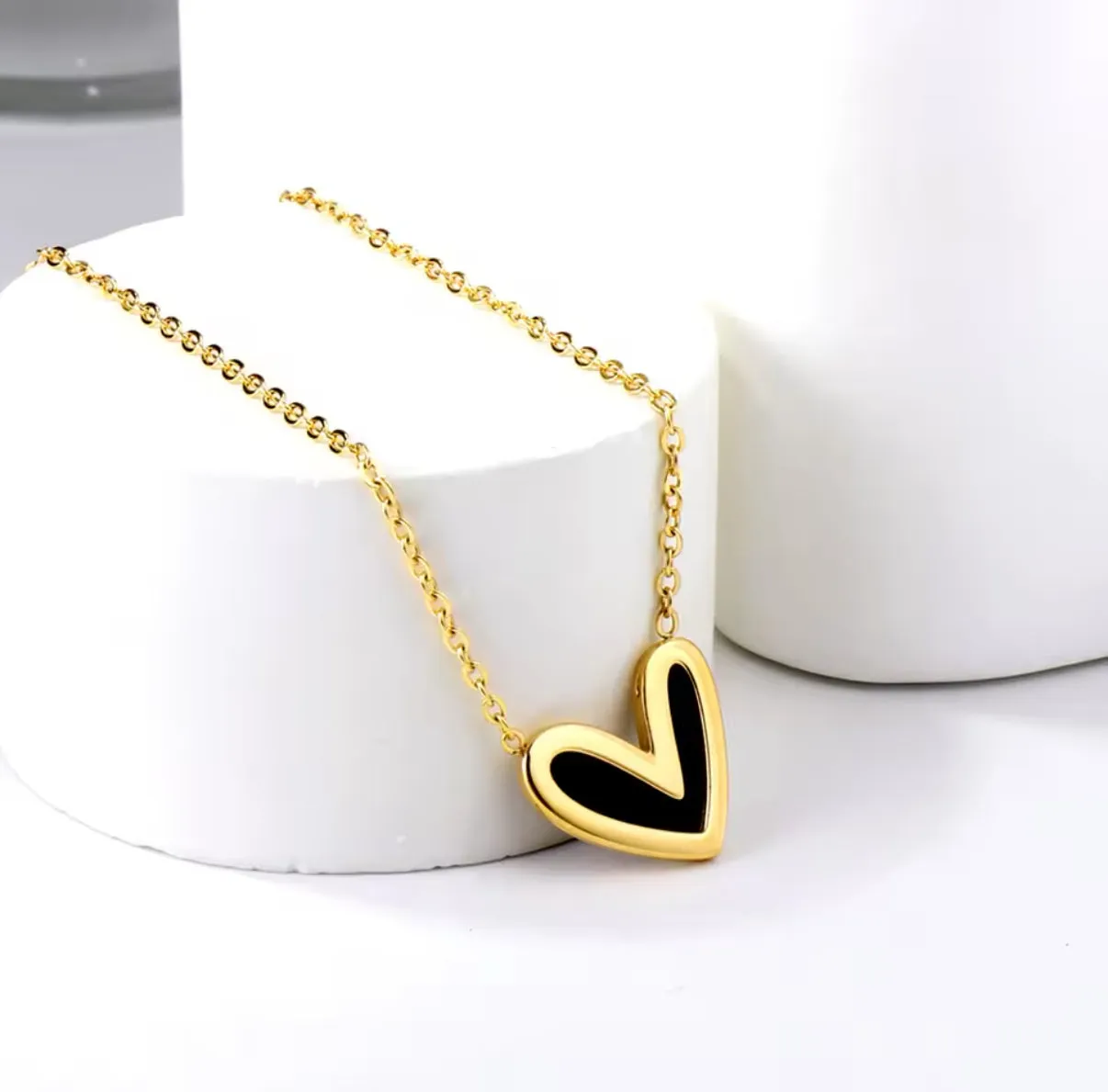 Love Heart Shell Necklace