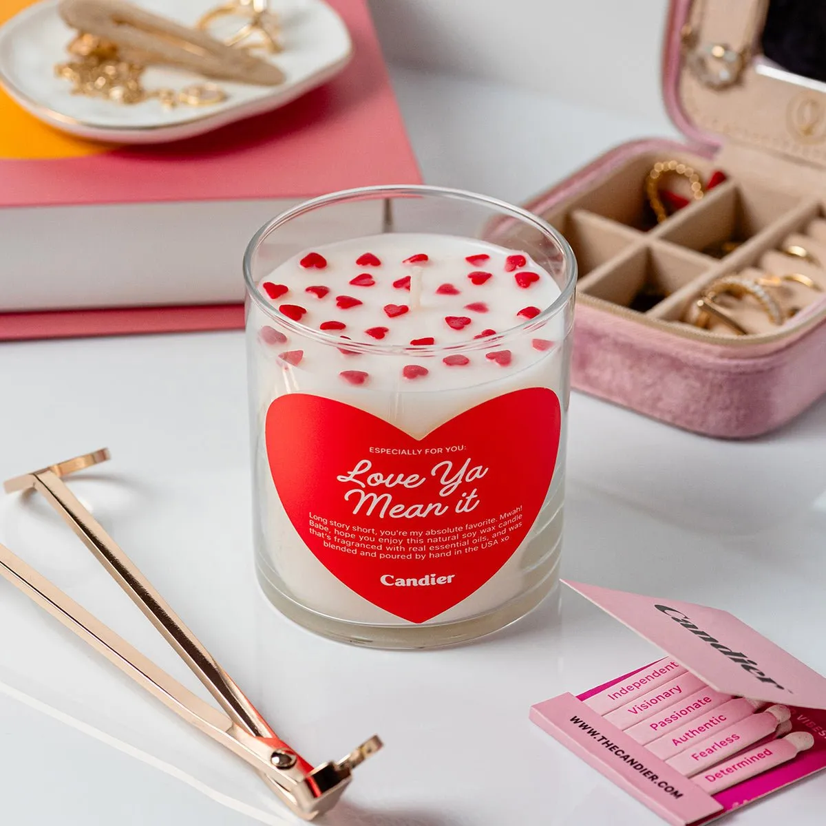 LOVE YA, MEAN IT CANDLE