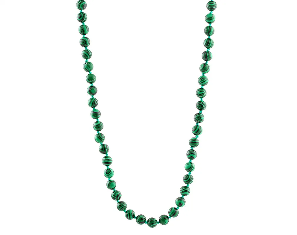 Malachite necklace