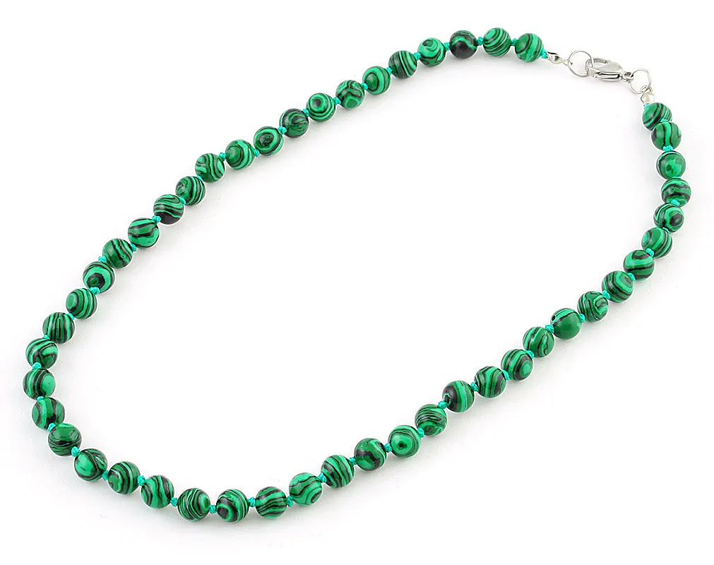 Malachite necklace