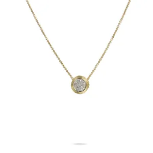 Marco Bicego Yellow Gold Delecati Diamond Necklace