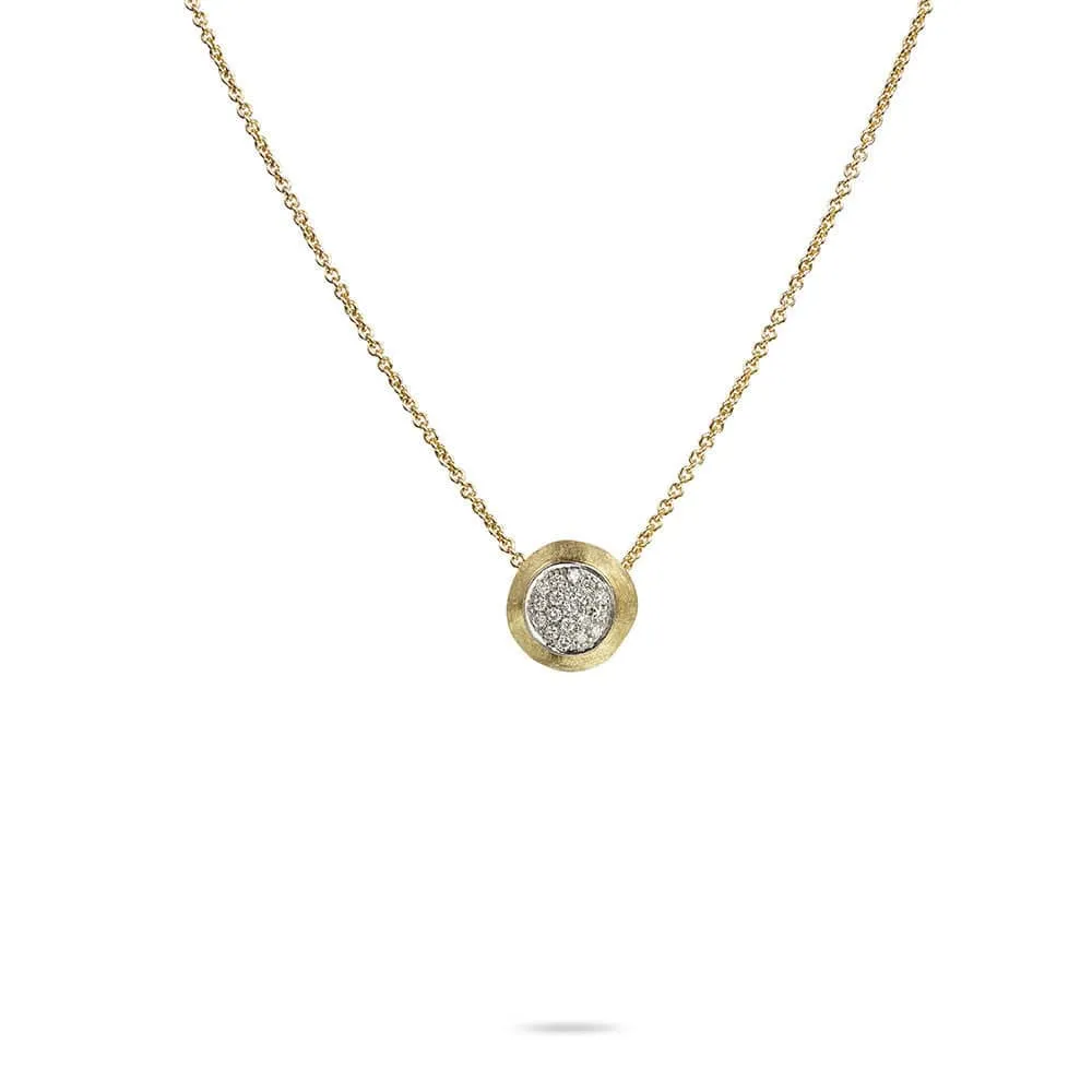 Marco Bicego Yellow Gold Delecati Diamond Necklace