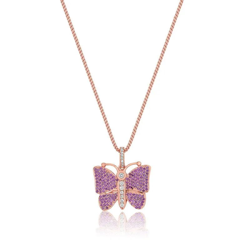 Micro Butterfly Piece (Special Rose, Fully Iced)