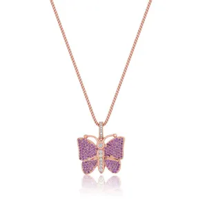 Micro Butterfly Piece (Special Rose, Fully Iced)