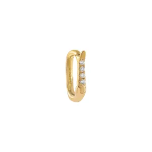 Mini Diamond Charm Clicker 14K