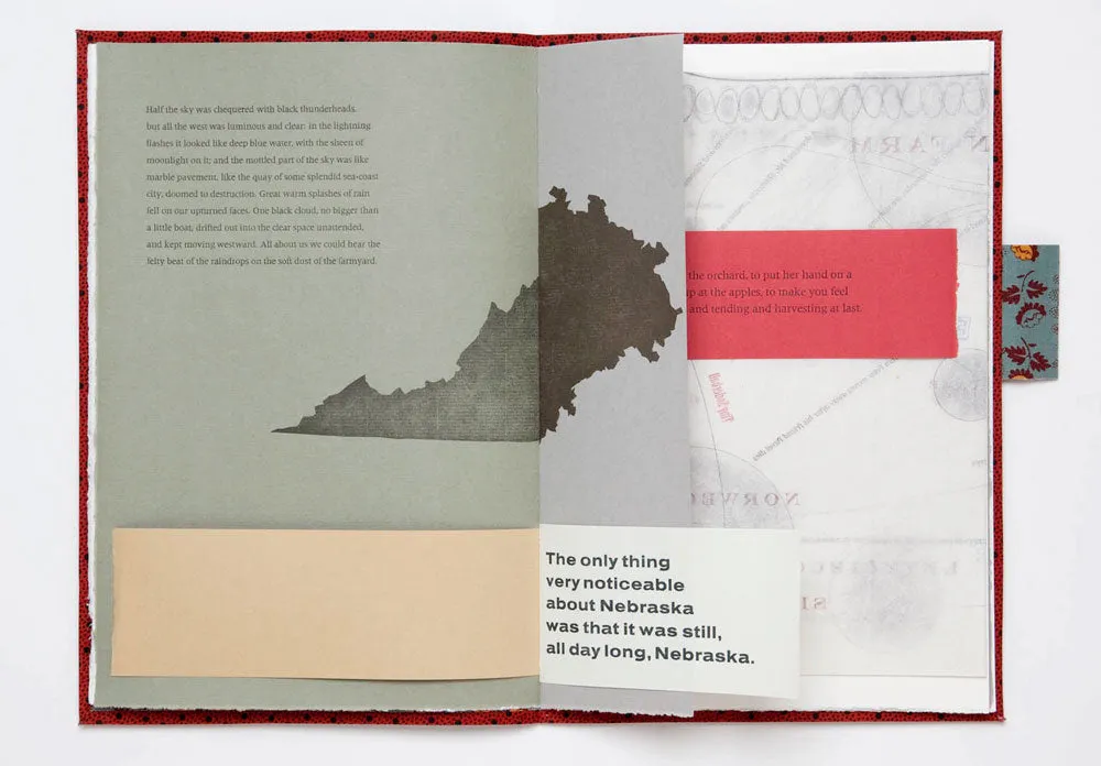 Mining My Ántonia; Excerpts, Drawings, and a Map by Barbara Tetenbaum