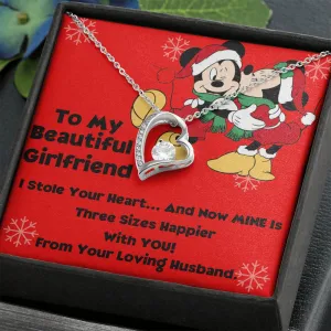 Minnie mouse necklace for Girlfriend