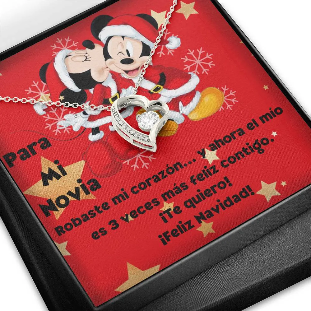 minnie mouse necklace para novia