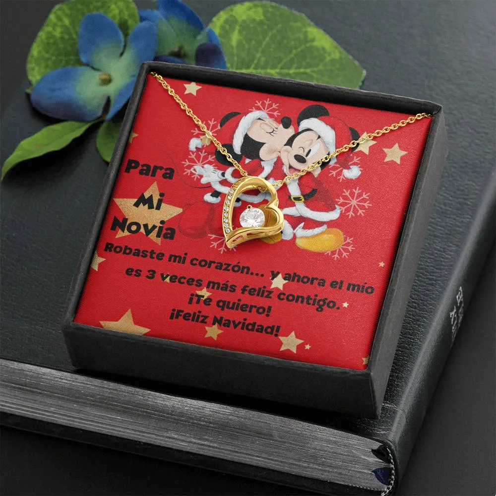 minnie mouse necklace para novia