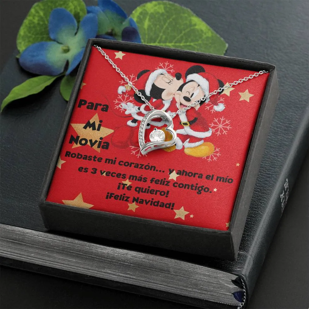 minnie mouse necklace para novia