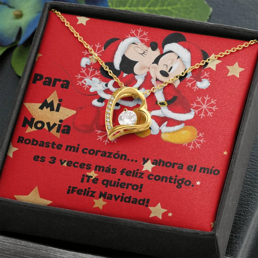 minnie mouse necklace para novia