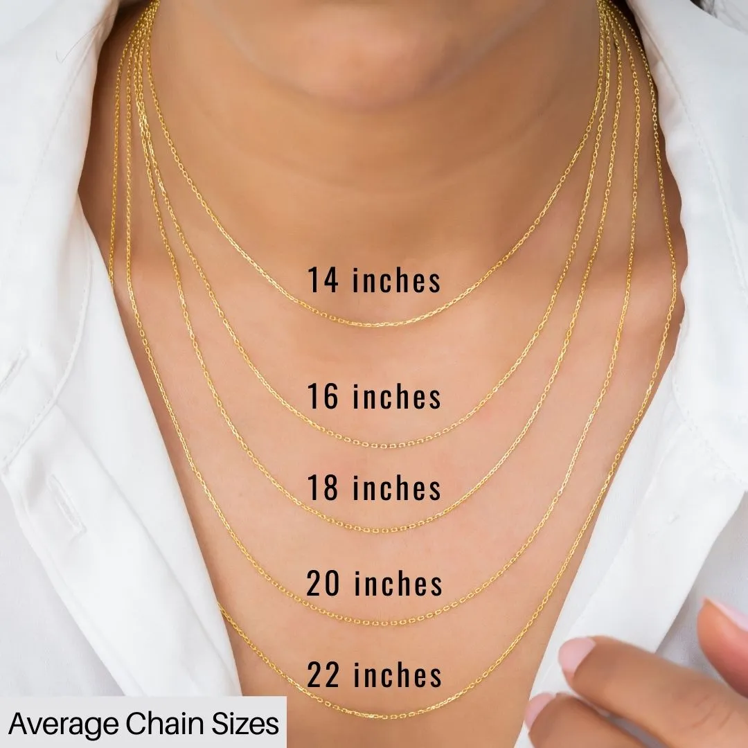 Name Necklace with Box Chain