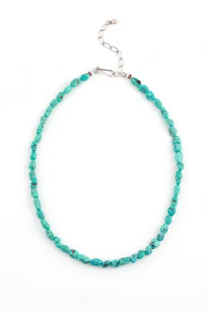 Navajo Turquoise Nugget Necklace