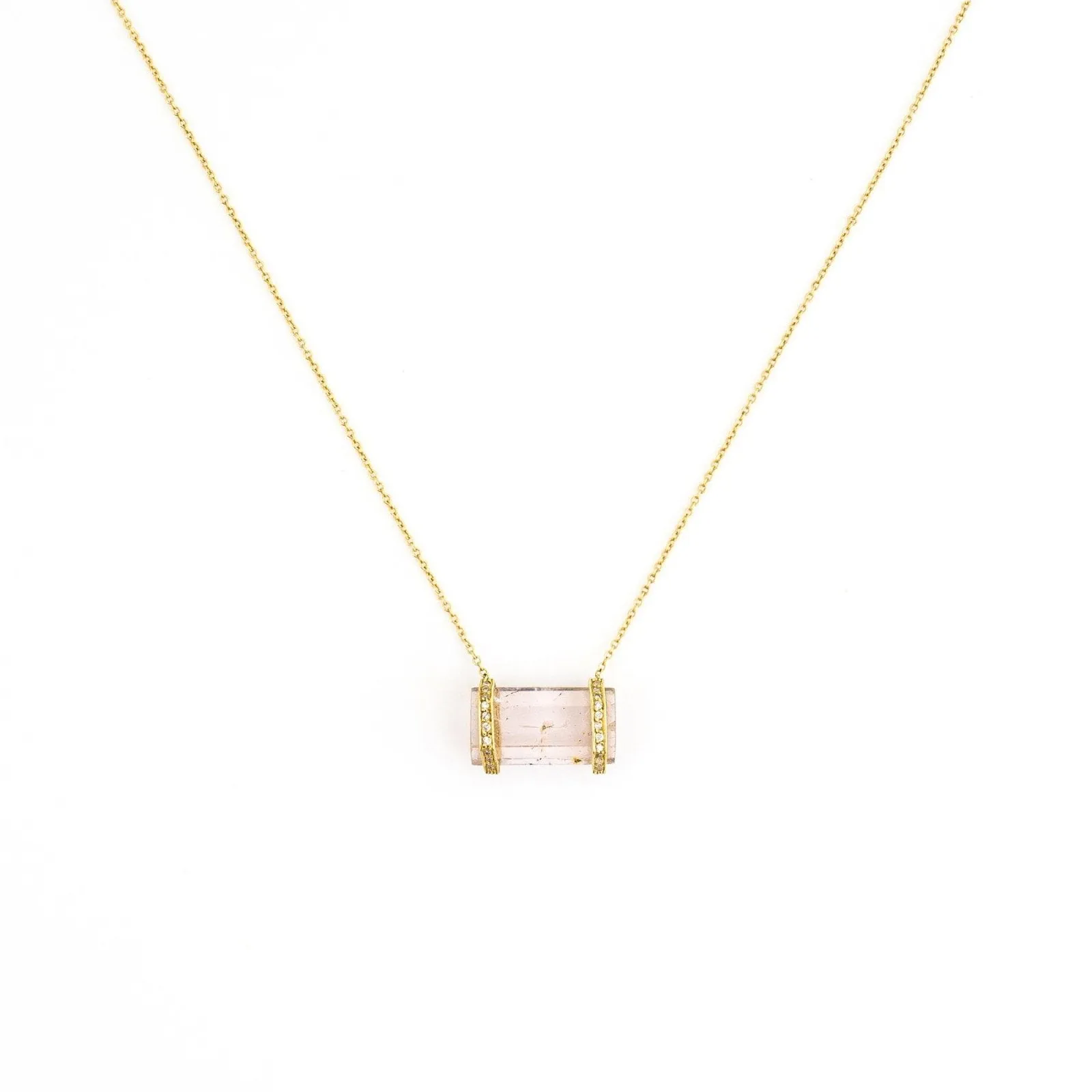 One of a Kind Morganite Necklace