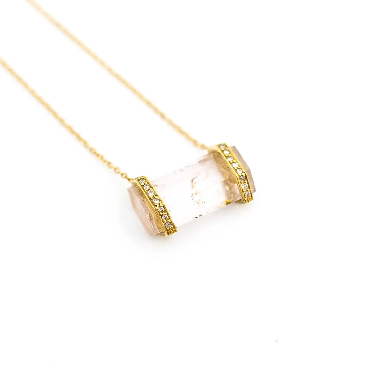 One of a Kind Morganite Necklace