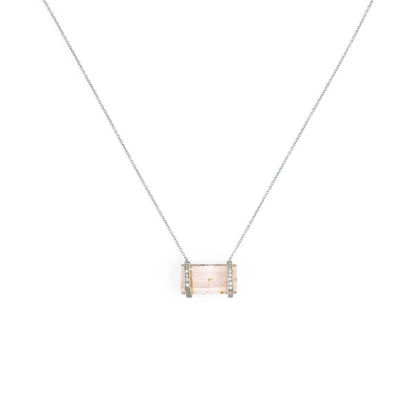 One of a Kind Morganite Necklace