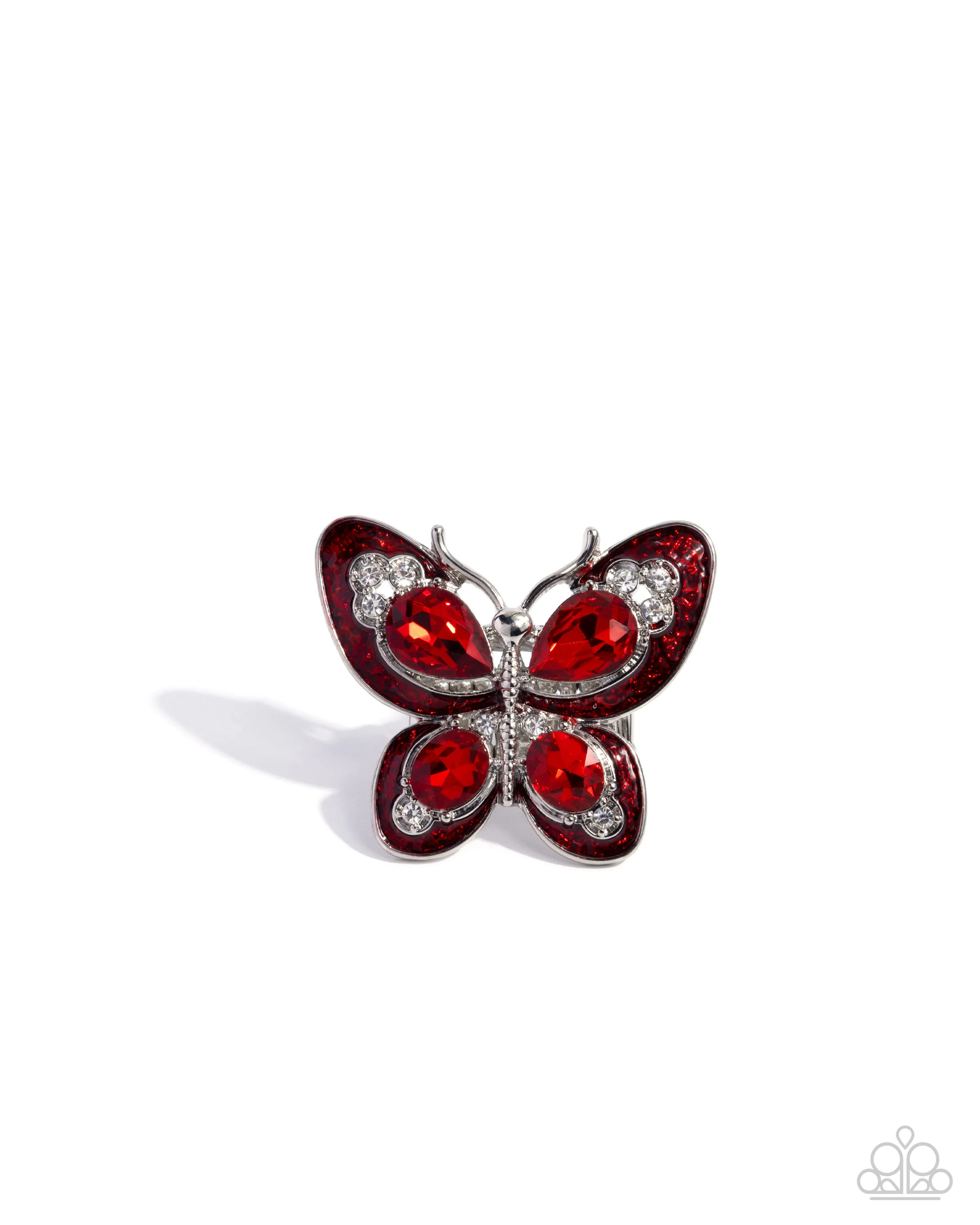 Paparazzi Floating Fantasy - Red Ring