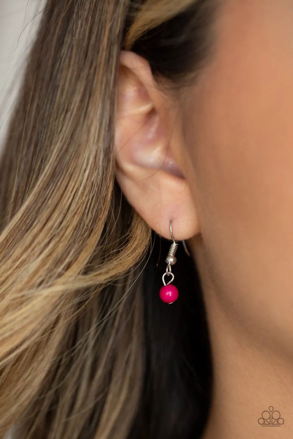 Paparazzi Travelling Trendsetter Necklace Pink