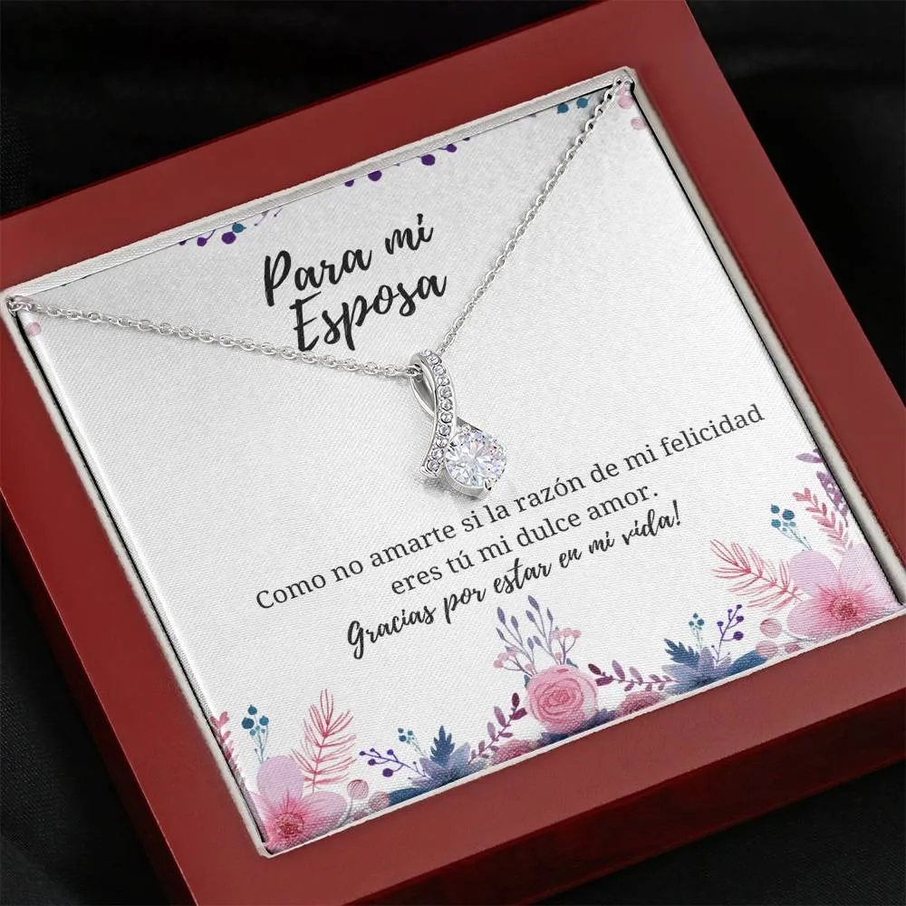 Para mi Esposa - Como no amarte si mi felicidad eres tu