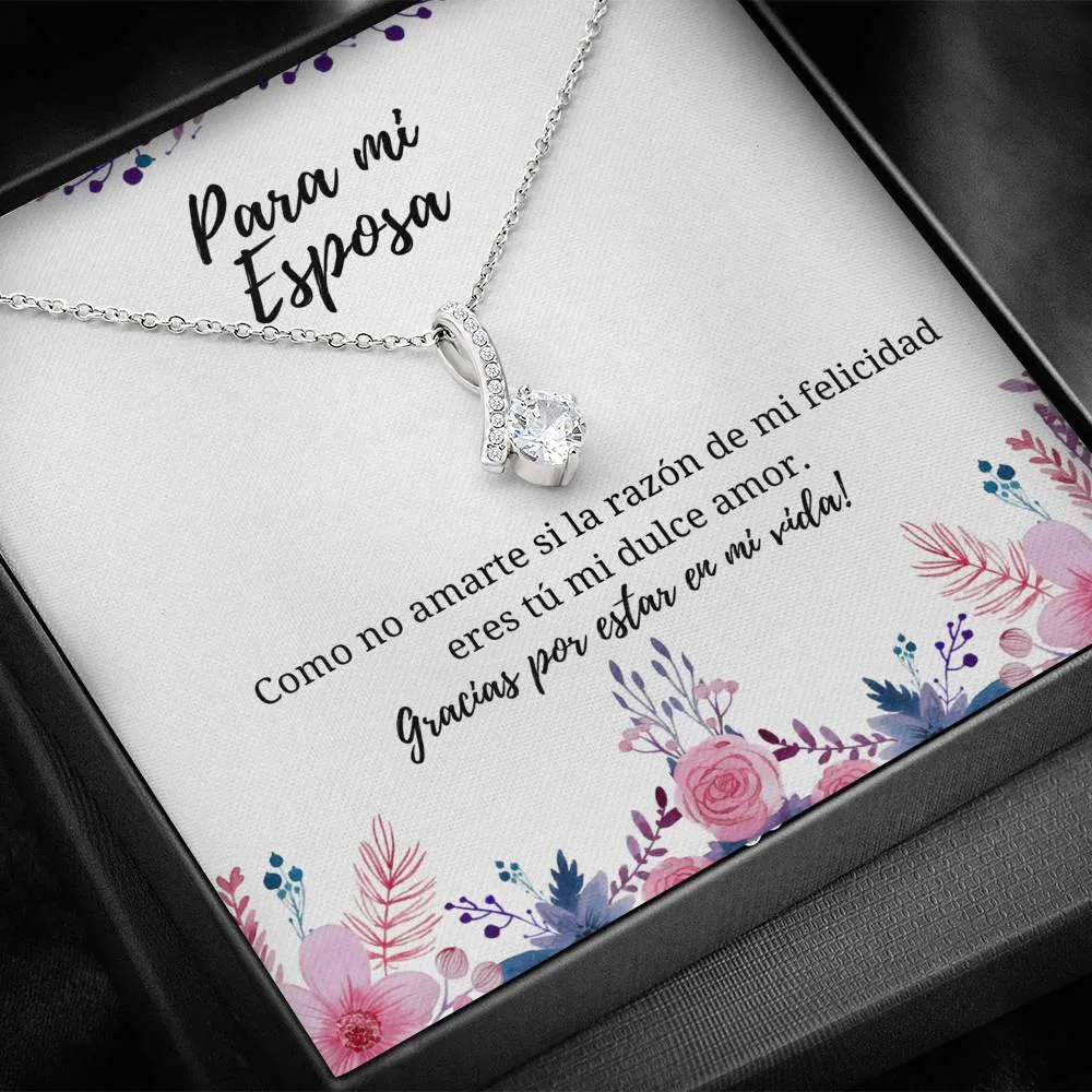 Para mi Esposa - Como no amarte si mi felicidad eres tu