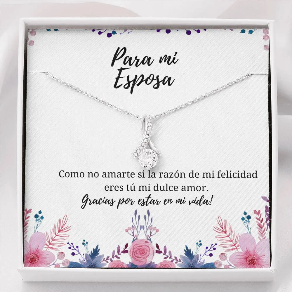 Para mi Esposa - Como no amarte si mi felicidad eres tu