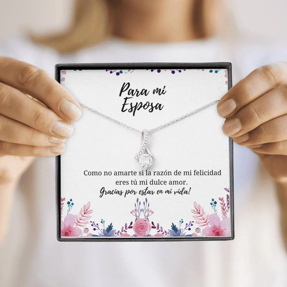 Para mi Esposa - Como no amarte si mi felicidad eres tu