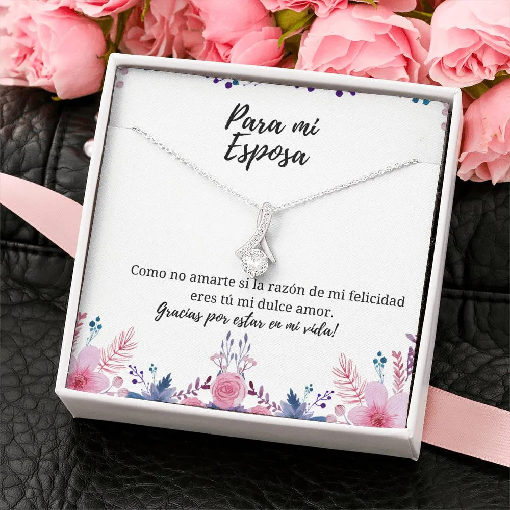 Para mi Esposa - Como no amarte si mi felicidad eres tu