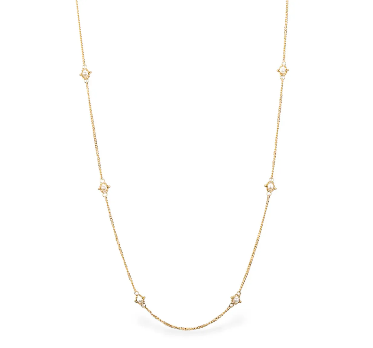 Pearl Station necklace