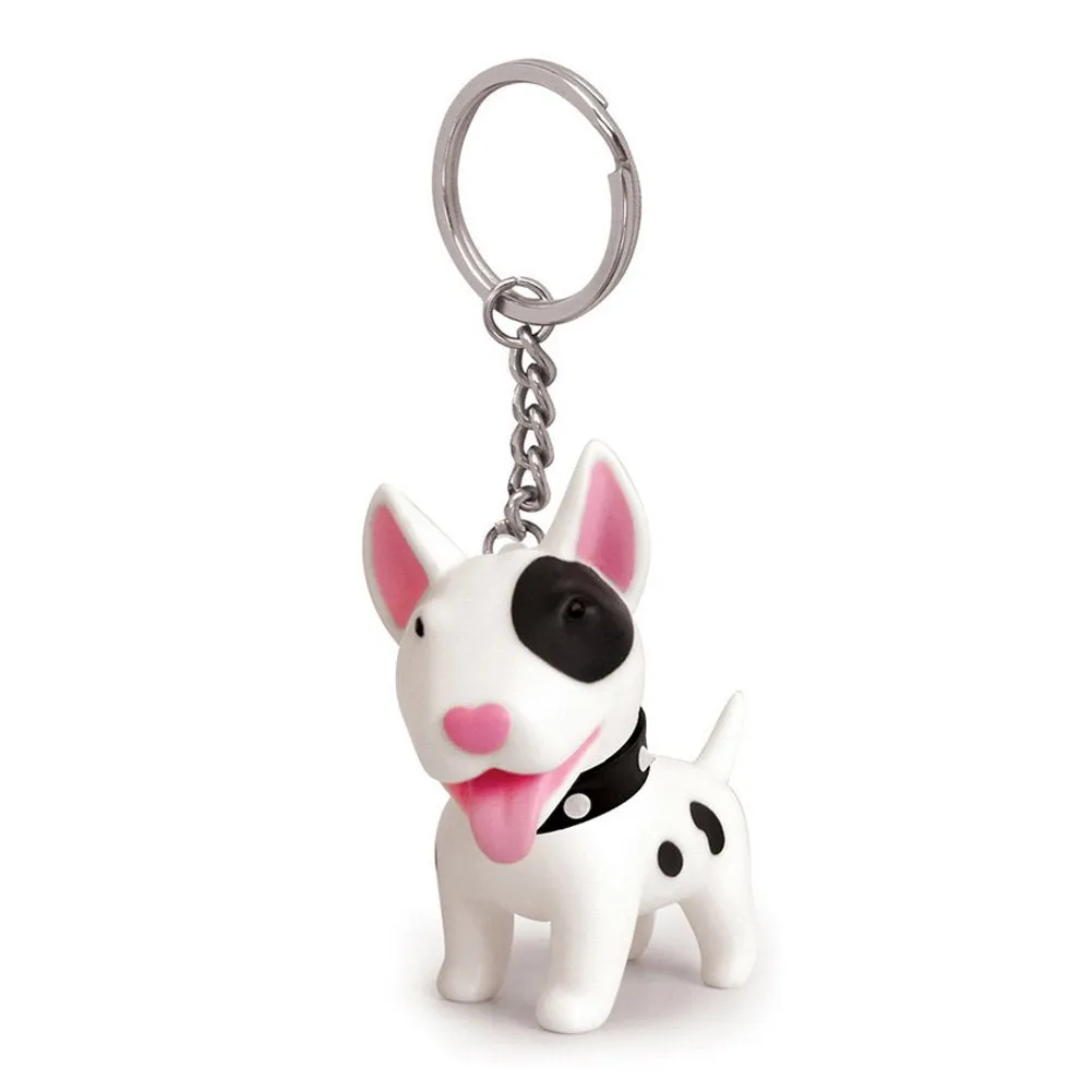 Pet Me Doggie Terri Bull Terrier Key Chain