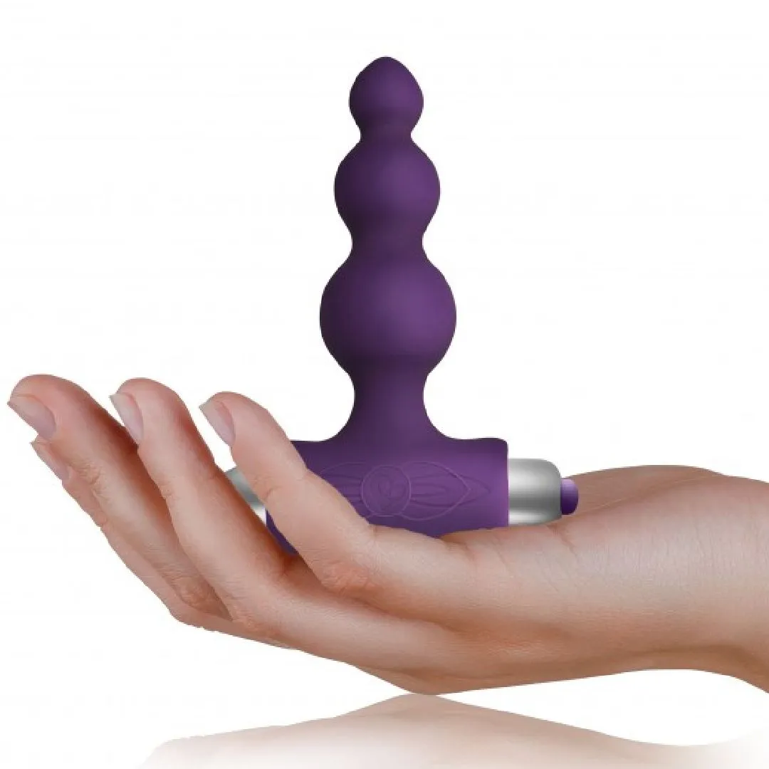 Petite Sensations Bubbles Butt Plug - Purple
