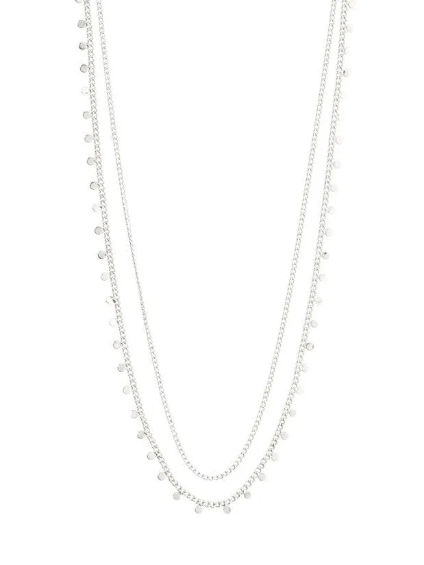 PILGRIM Bloom Necklace 2-in-1 Set