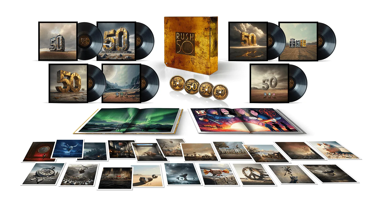 [Pre-Order [21/03] Rush : RUSH (7LP Boxset) (Exclusive to The Record Hub.com)
