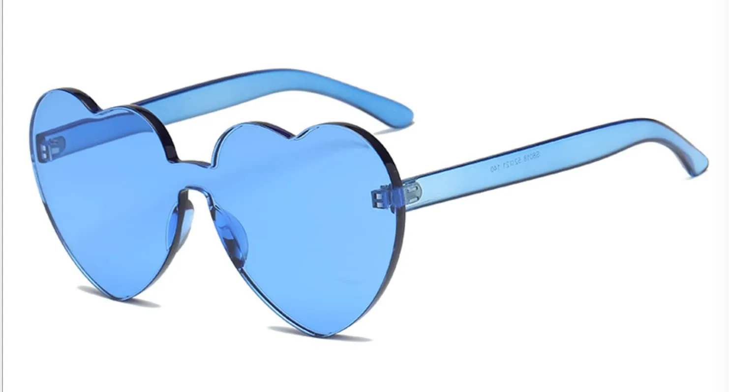 "HEART $HAPED GLA$$" Color Eyewear