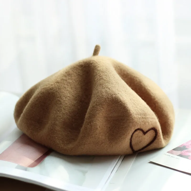 "LOVE HEART" BERET K061411