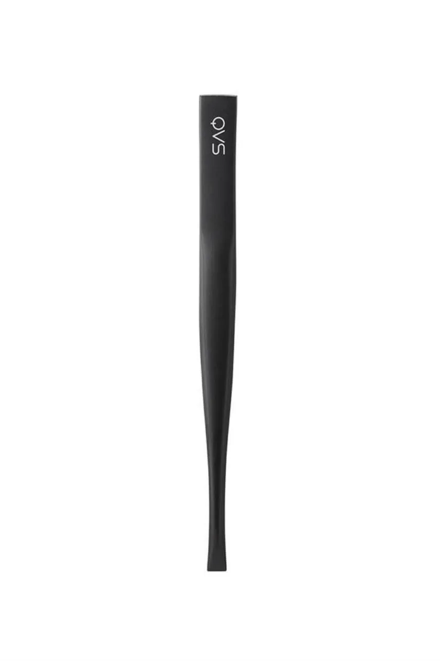 QVS 10-1001 Astro Tweezer - Square Tip - Black