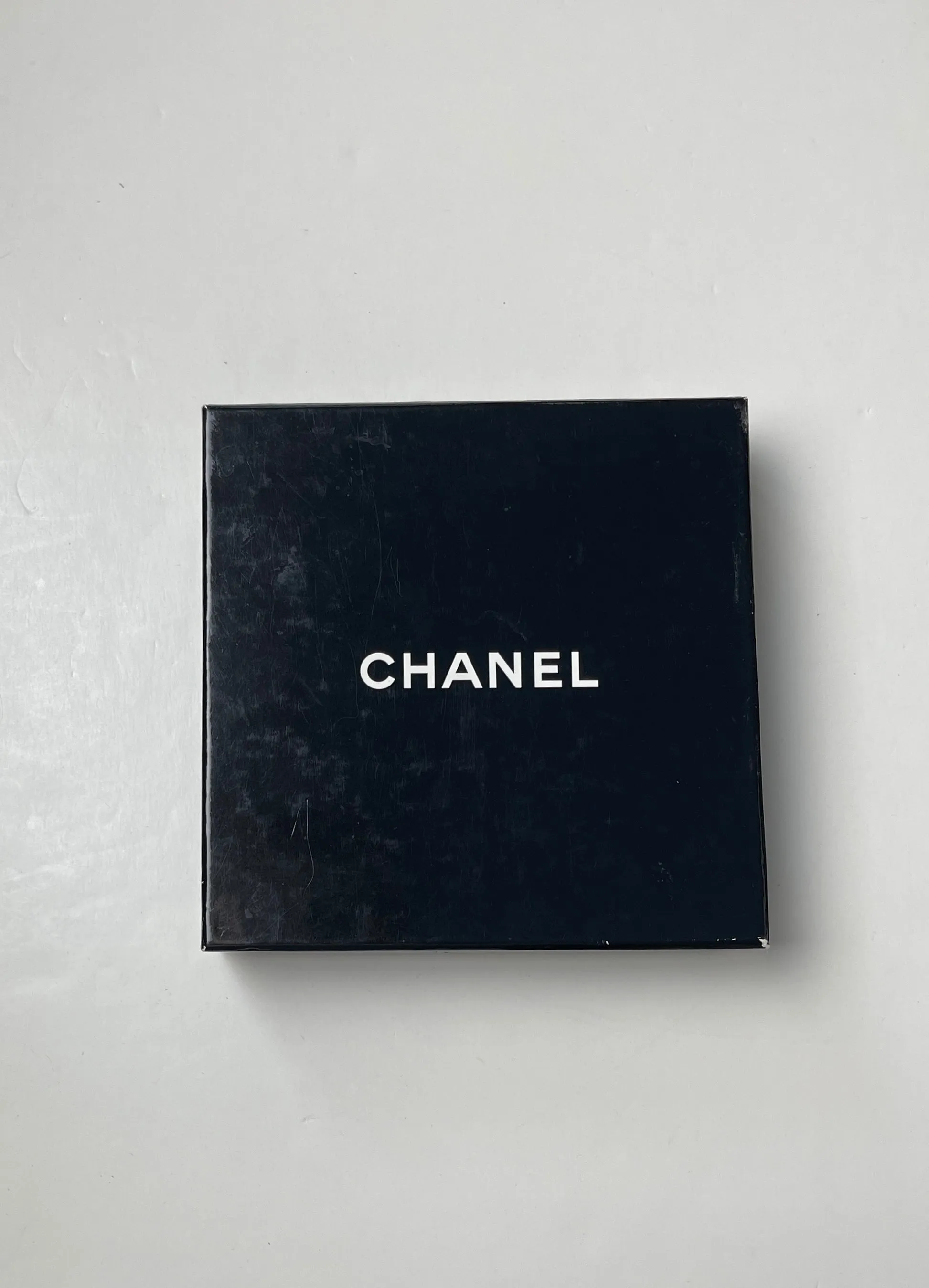 Rare Chanel 90’s Vintage Blue Gripoix & Faux Pearl Statement Necklace