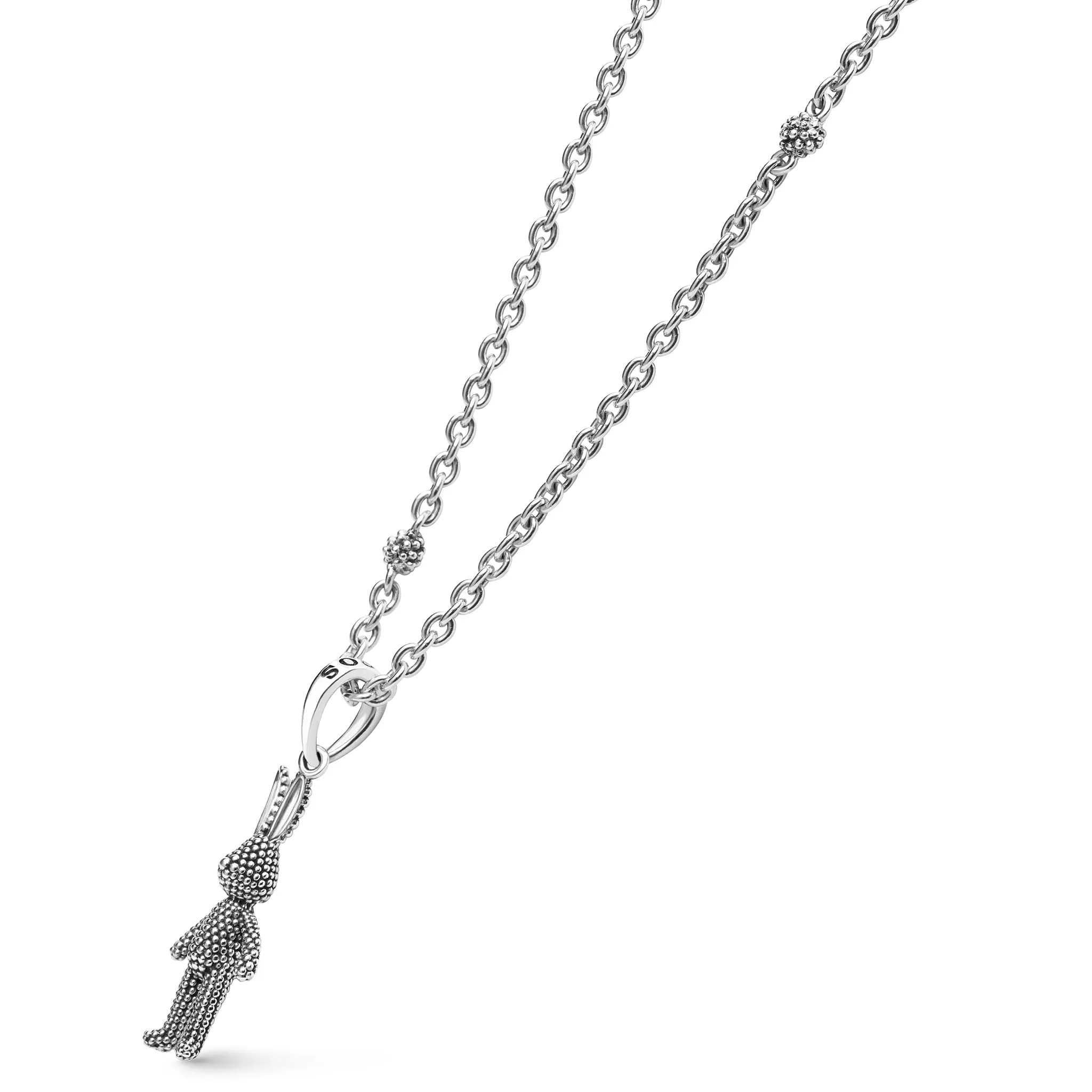 Rare Wonders Petite Silver Karat Pendant Necklace