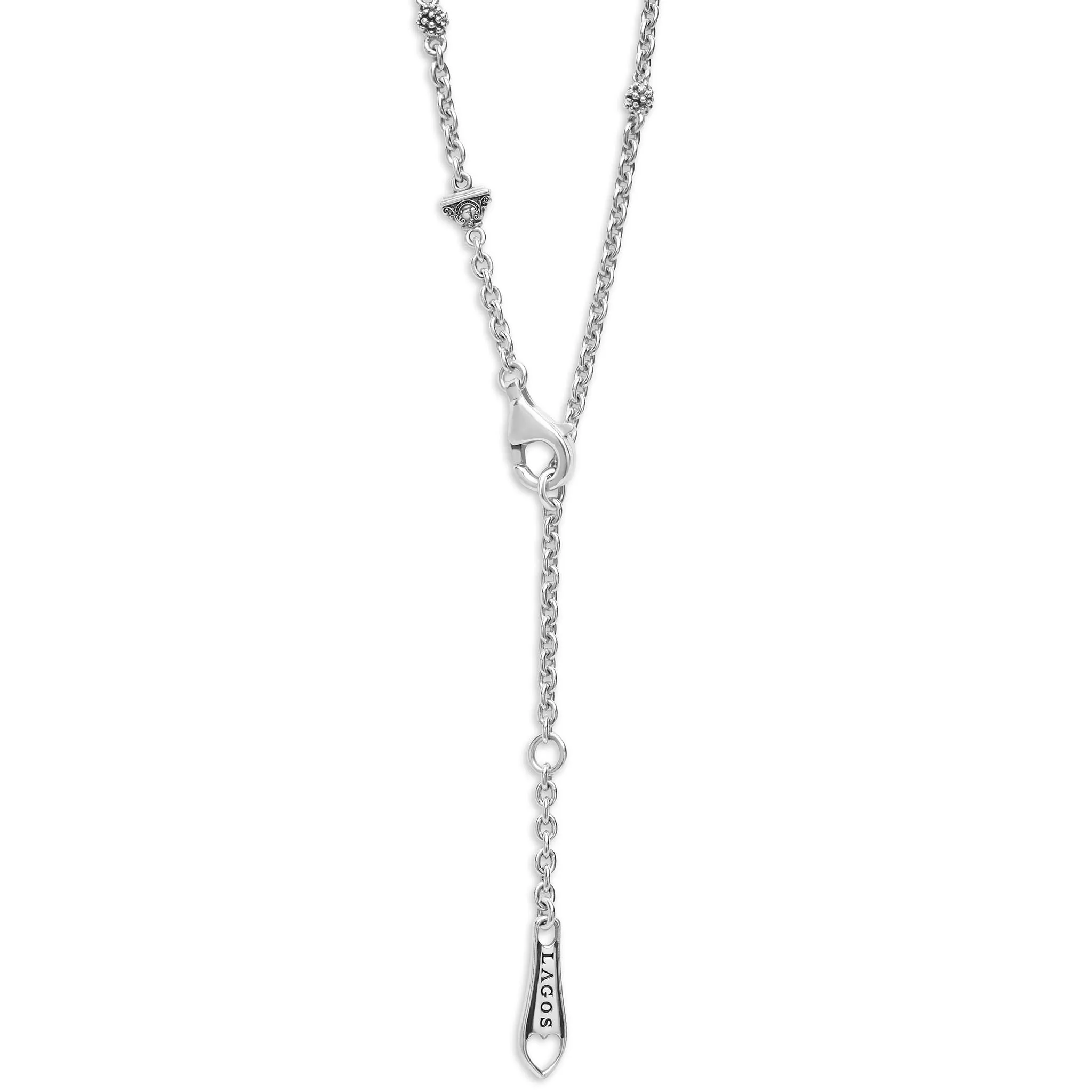 Rare Wonders Petite Silver Karat Pendant Necklace