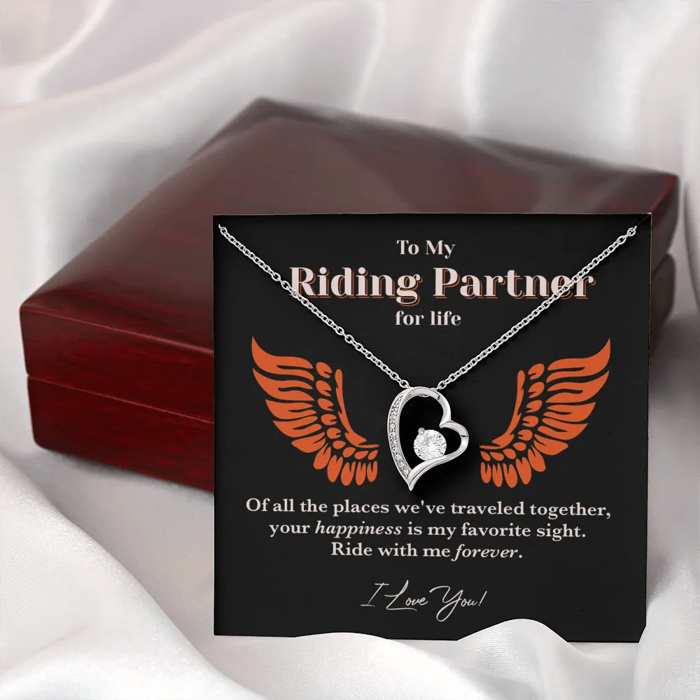 Ride With Me Forever Love Necklace
