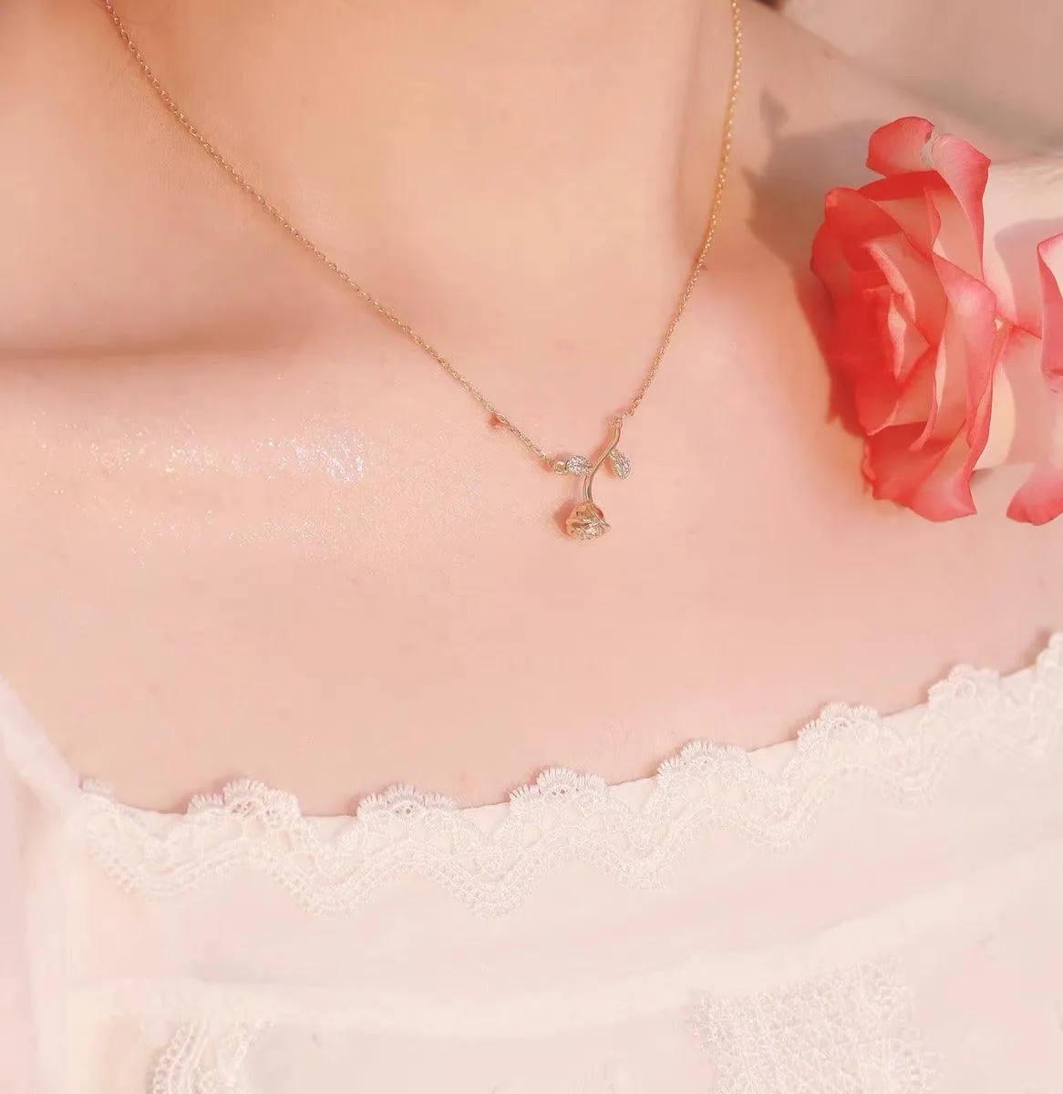 Rose Necklace