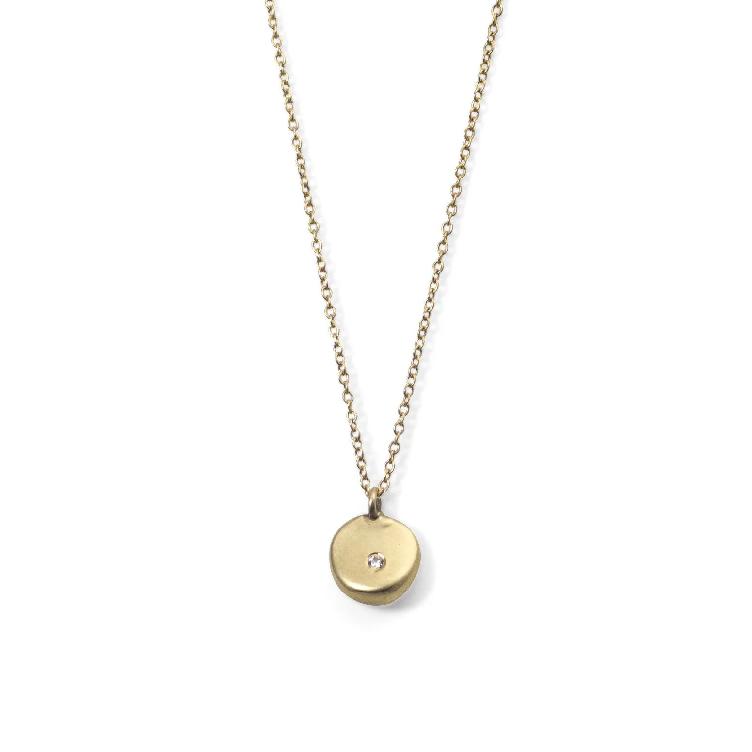 round wedge necklace