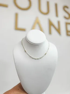 Semi Pearl Necklace