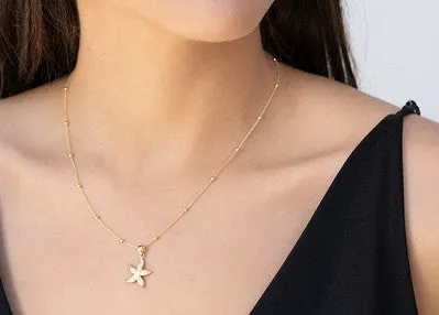 shellfish shimmering pendant