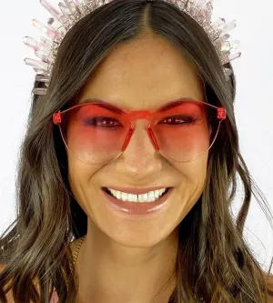 Sherbert Glasses in Fade to Pink